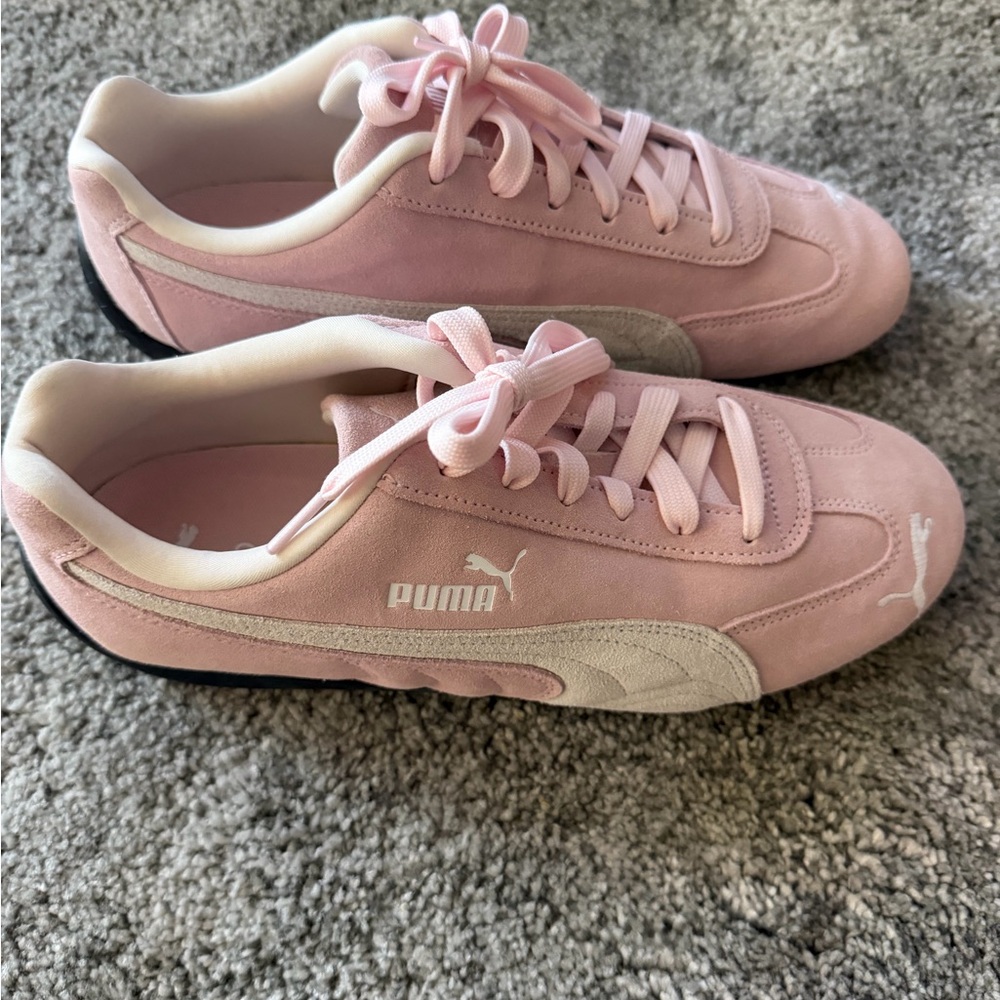 Puma Women's Pink Suede Speedcat OG